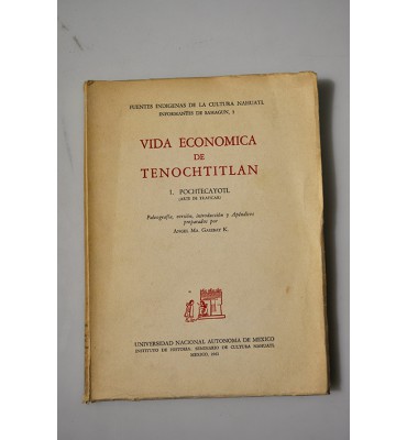 Vida económica de Tenochtitlan