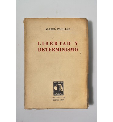 Libertad y determinismo
