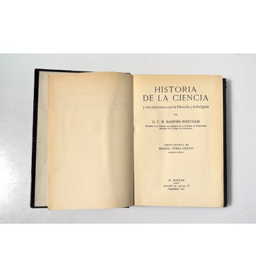 Historia de la ciencia y sus relaciones con la filosofía y la religión