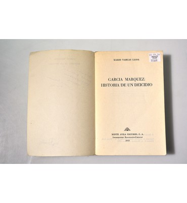 Garcia Marquez: Historia de un deicidio.