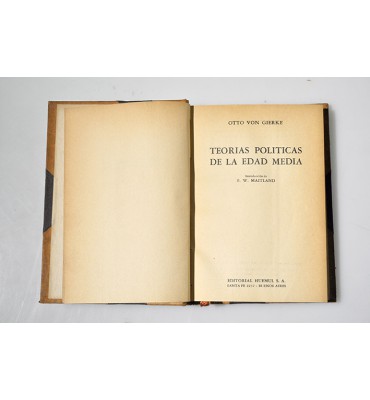 Teorías políticas de la Edad Media