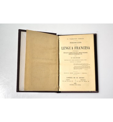 Introducción a la lengua francesa
