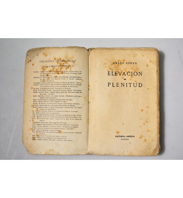 Elevación. Plenitud.