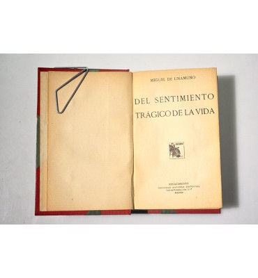 Del sentimiento trágico de la vida 