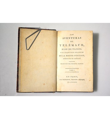 Las aventuras de Telémaco, hijo de Ulises