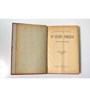 Los grandes problemas nacionales 