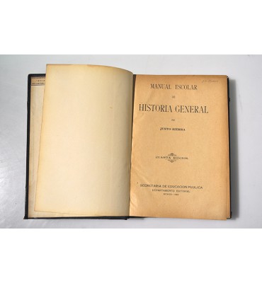 Manual escolar de historia general