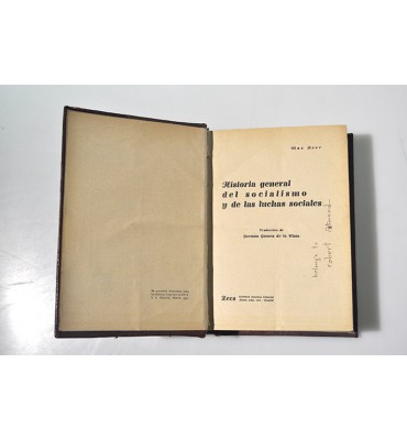 Historia general del socialismo y de las luchas sociales  *
