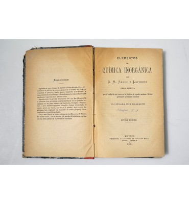Elementos de química inorgánica 