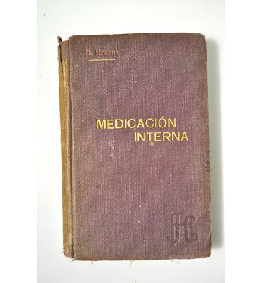 Medicación interna e hidroterapia