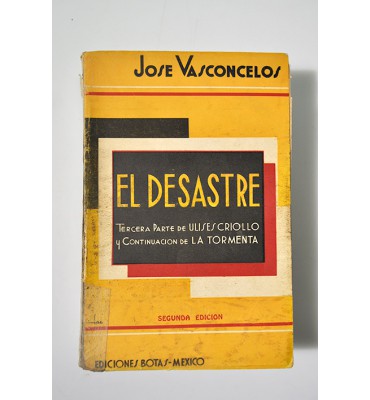 El desastre 