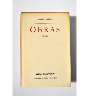 Obras poesía 