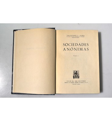 Sociedades anónimas