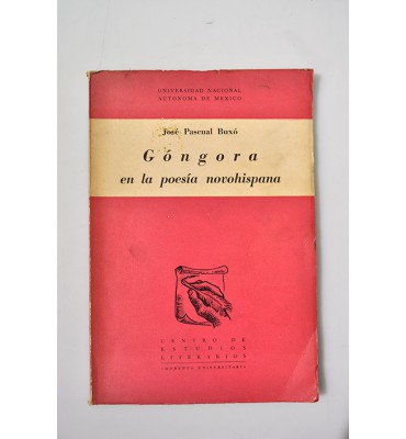 Góngora en la poesía novohispana 