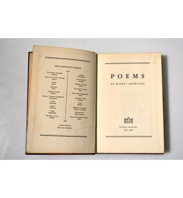 Poems by Robert Browning 