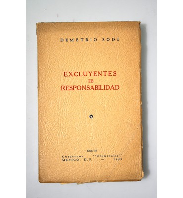 Excluyentes de responsabilidad 