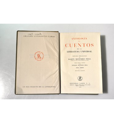 Antología de cuentos de la literatura universal *
