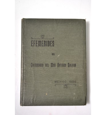 Efemérides del calendario del más antiguo galván 