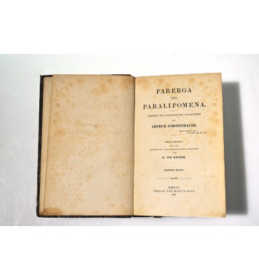 Parerga und paralipomena 