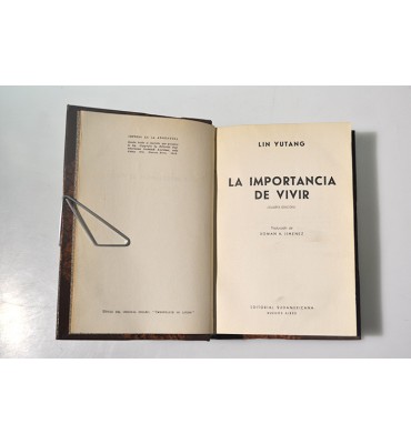 La importancia de vivir 