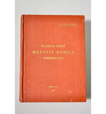 Pláticas sobre materia médica