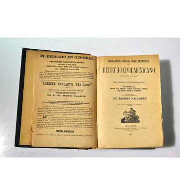 Legislación federal complementaria del derecho civil mexicano
