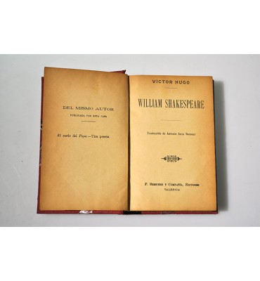 William Shakespeare / El sueño del papa (Religión y religiones.- El asno.- La ciudad luz)