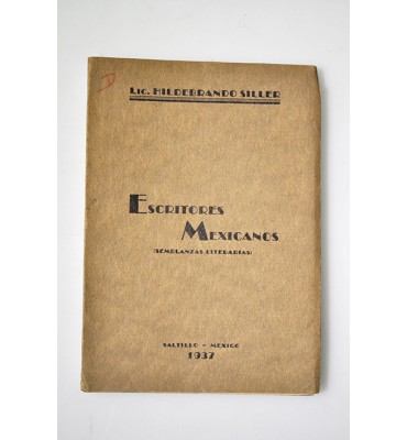 Escritores mexicanos (semblanzas literarias)