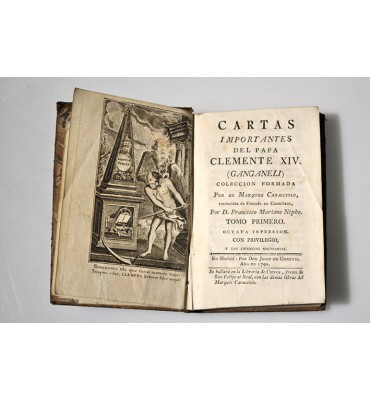 Cartas importantes del Papa Clemente XIV (Ganganeli)