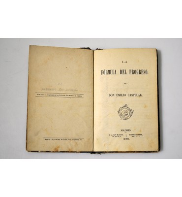La fórmula del progreso