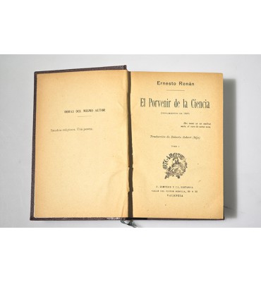 El porvenir de la ciencia (pensamientos de 1848)