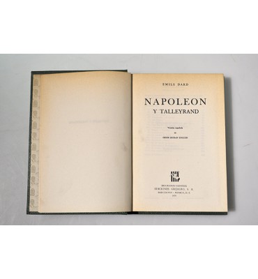 Napoleón y Talleyrand