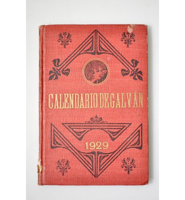 103 calendario de Mariano Galvan Rivera para el año de 1929
