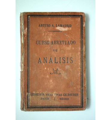 Curso abreviado de análisis 