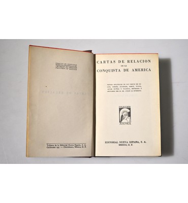 Cartas de relación de la Conquista de América *