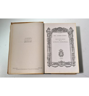 Diccionario de la lengua española 