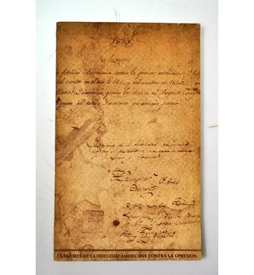 Clamores de la fidelidad americana contra la opresión