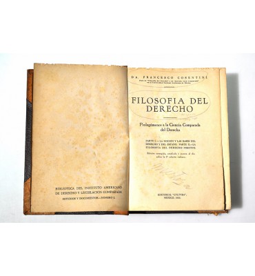 Filosofía del derecho *