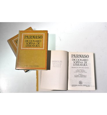 Parnaso. Diccionario sopena de literatura. 