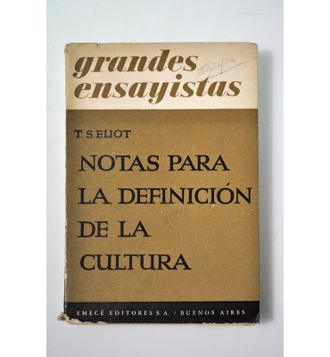 Notas para la definición de  la cultura