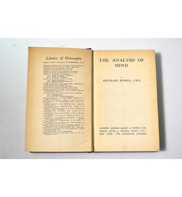 The analysis of mind *