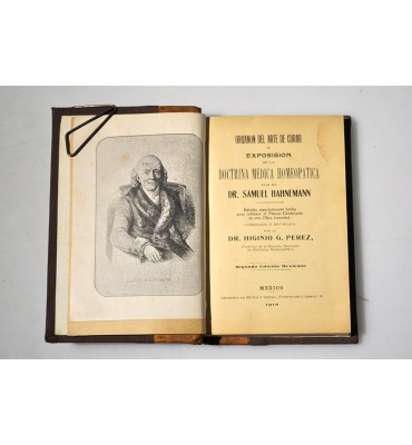Organon del arte de curar o exposición de la doctrina médica homeopática 