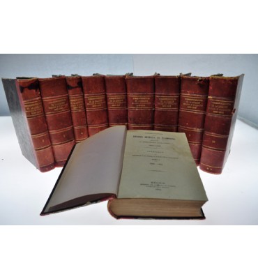 Correspondencia de la legación mexicana en Washington durante la intervención extranjera 1860-1868.10 tomos.