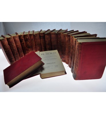 Historia de Méjico. 18 Tomos.*