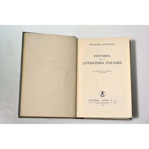 Historia de la literatura italiana