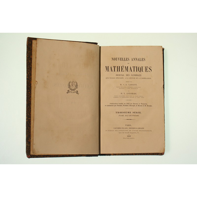 Nouvelles Annales de Mathématiques Journal des Candidats Ciencia