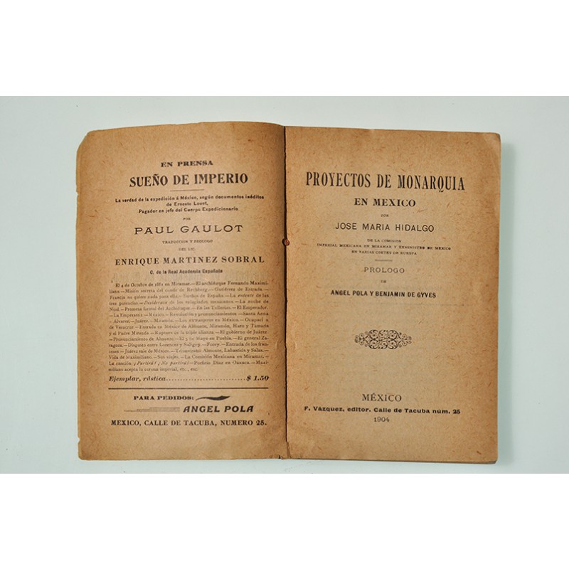 Proyectos de monarquia en México