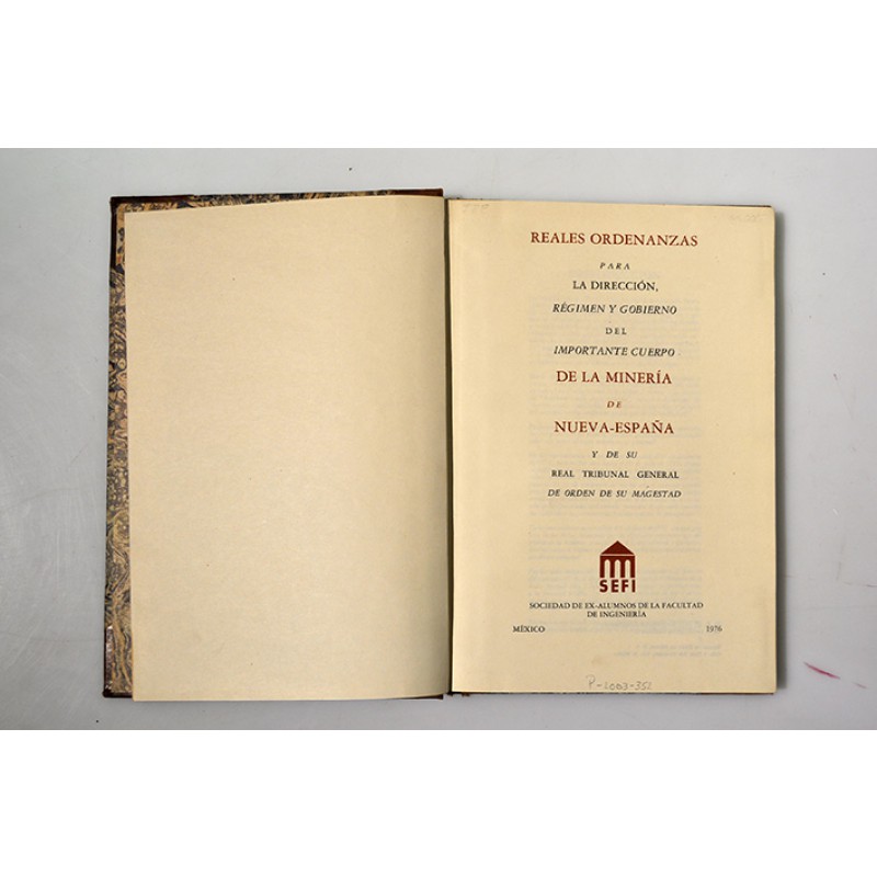 Reales ordenanzas para la dirección, régimen y gobierno del importante