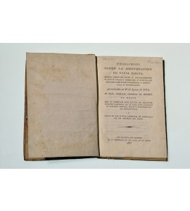Indagaciones sobre la amonedacion en Nueva España, sistema observado desde su establecimiento, su actual estado y productos, y auxilios que por este ramo puede prometerse la minería para su restauración, presentadas el 10 de agosto de 1814 al Real Tribuna