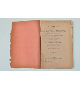 Vocabulario en lengua castellana y mexicana